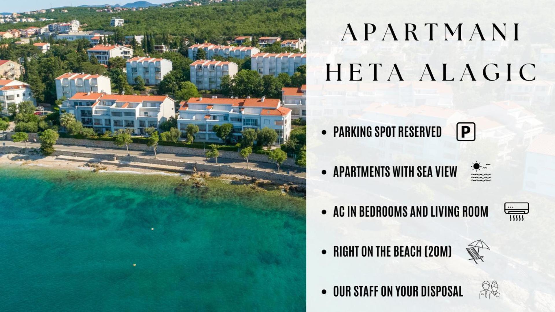 Apartmani Heta Alagic II Selce Exteriör bild